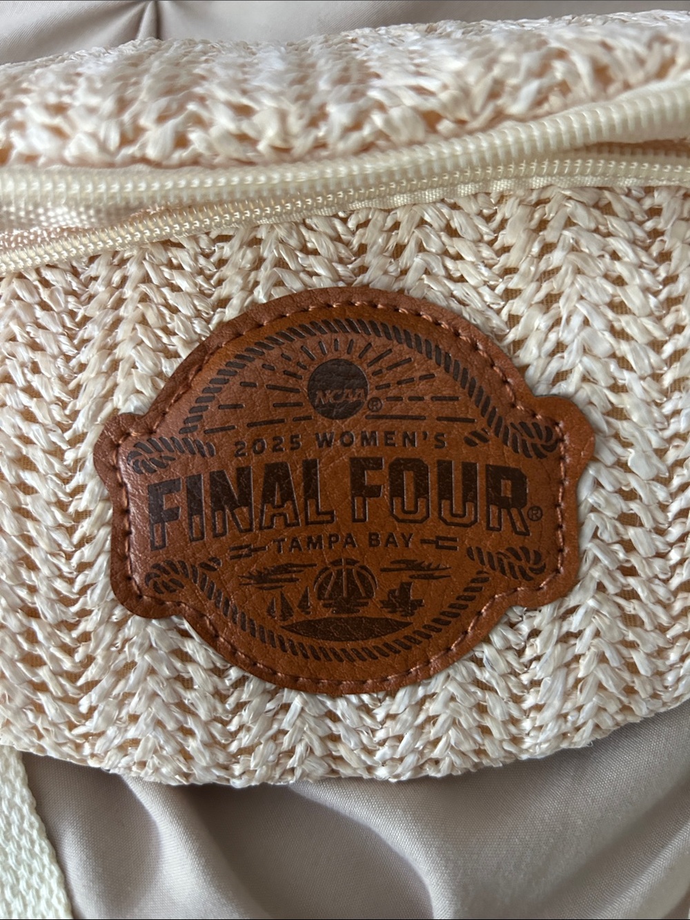 2025 NCAA Women’s Final Four Tampa Bay Woven Belt Bag